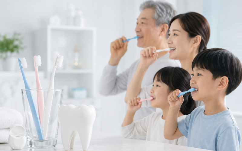 구리 칫솔질 방법 5가지, 연령별 구강위생관리법 | 구리웰니스치과의원